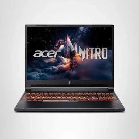 Acer Nitro V Gaming Laptop | Intel Core 7 Processor 240H | NVIDIA GeForce RTX 5050 Laptop GPU | 16" WUXGA IPS 180Hz Display | 16GB DDR5 | 1TB Gen 4 SSD | Wi-Fi 6 | Backlit KB | ANV16-72-73EW