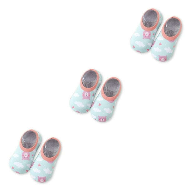 Greeniant 1 par de zapatillas de agua para niños, suela de silicona, bonitos zapatos de natación para niños y niñas, botas subacuáticas para Type1 NO1 Greeniant CBP227580