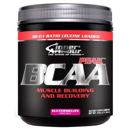Inner Armour Peak BCAA Powder, Watermelon, 30 Servings