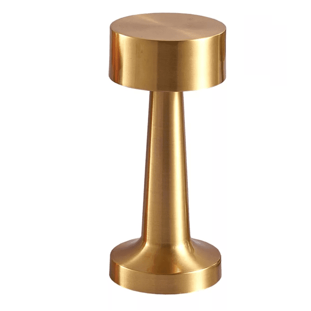 Lámpara De Mesa Control Táctil 3 Modo Usb Led Decoración dorado