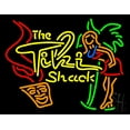 thumbnail image 1 of Tiki Shack LED Neon Sign 24 x 31 - inches, Clear Edge Cut Acrylic Backing, with Dimmer - Bright and Premium built indoor LED Neon Sign for Bar decor., 1 of 7