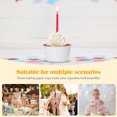 thumbnail image 1 of 100 piezas Cupcake Liners Muffin Cupcake Baking Cup Utensilios para hornear de cocina (oro blanco), 1 of 5