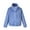 Blue, variant on GigrtiJin Children's Winter Fleece Jacket Long Sleeved Stand up Zipper Plush Jackets Solid Color Warm Coats with Pocket