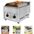 21" Gas Grill, Commercial Charbroiler LPG Gas Countertop Char Broiler