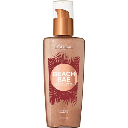 L'Oreal Paris Summer Belle Beach Bae Face & Body Liquid Luminizer, Light to