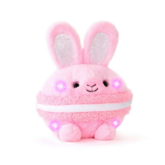 FAO Schwarz 10" Glow Brights Bunny Macaron Plush