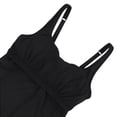 thumbnail image 2 of HDE Women Workout Dress Built in Shorts Sleeveless Athletic Sport Dress Black w/Bra XL, 2 of 6
