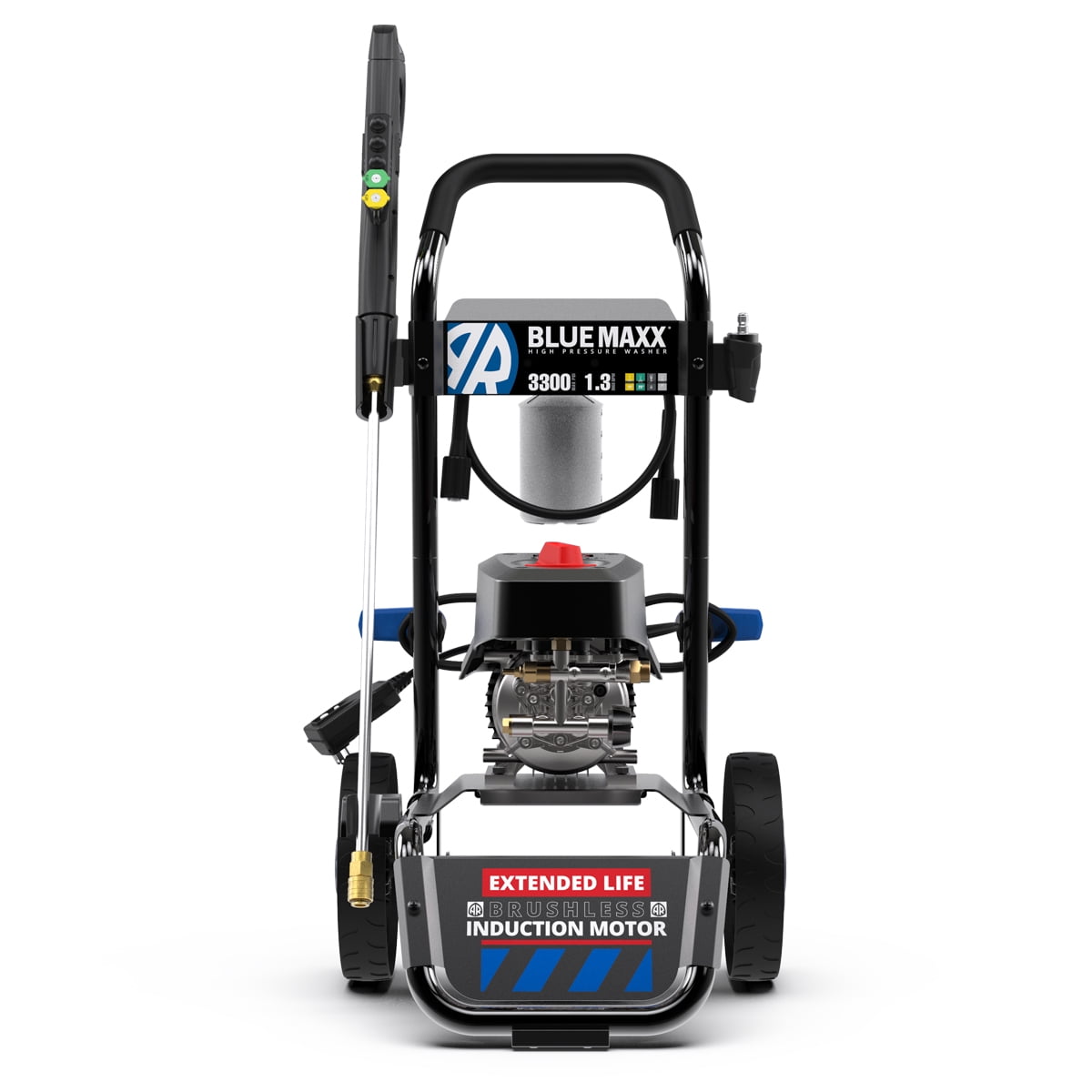 AR Blue Clean BM3300 Electric Pressure Washer-3300 Max PSI, 1.3 Max GPM, 15 Amps