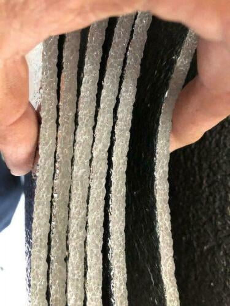 Vehicle Car Automotive Insulation Heat Sound Deadener Foam + Adhesive 20sqft