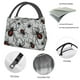 thumbnail image 4 of Fotbe Spiders Bolsa Térmica Portátil con Estampado, Bolsa de Entrega de Alimentos Aislada, Bolsa Reutilizable de Gran Capacidad para Comidas y Supermercado, 4 of 6