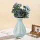 thumbnail image 1 of Fiudx Ofertas del día Jarrón de imitación de plástico esmaltado, arreglo floral para sala de estar, decoración de mueble de TV, decoración de flores secas, maceta, utensilio para flores, 1 of 6