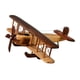 thumbnail image 2 of Modelo de avión hecho a mano, decoración de avión de escritorio, adorno de madera para oficinas. Estilo C, 2 of 9