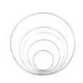 thumbnail image 4 of unbranded 5Ud Círculos Metálicos Plata Para Creación De Mandalas Y Colgantes Decorativos, 4 of 8
