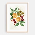 thumbnail image 2 of Bold and vibrant color floral composition. Blossoms botanical illustration. Flowers wall art. 03 - Illustration Floral Botanical Flowers Watercolor Garden Unframed Wall Art Print 32 x 48 inches, 2 of 60