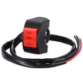 thumbnail image 1 of Interruptor de faro delantero de motocicleta de 22 mm (7/8"), interruptor universal de encendido/apagado para luces antiniebla de conducción, interruptor de montaje en manillar de 3 cables, 1 of 4