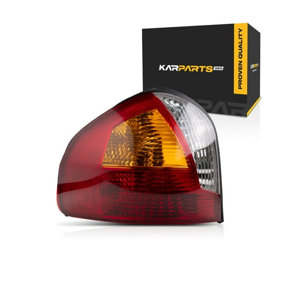 CarLights360: For Hyundai Santa Fe Tail Light Assembly 2001-2004 Driver Side DOT Certified HY2800125 | 92401-26010