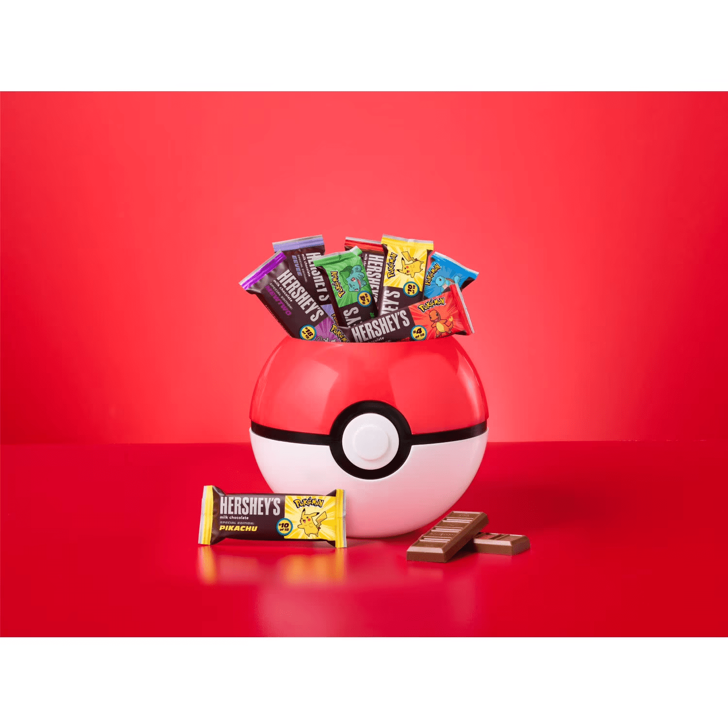 Hershey’s Milk Chocolate, Pokémoon Special Edition, Individually Wrapped, Snack Size Candy Bars (4 Pounds)
