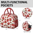 thumbnail image 3 of Sac à Lunch Mignon pour Amateurs de Fraises – Design Kawaii Fruits et Fleurs Sac Isotherme Réutilisable, 3 of 3