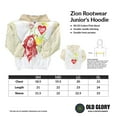 thumbnail image 4 of Bob Marley - Love Juniors Zip Hoodie - X-Large, 4 of 4