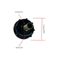 thumbnail image 4 of Riwesomey Conector de válvula de barriles de aceite IBC, accesorios de conector adaptador de tubo de repuesto para riego de jardinería profesional Materiales de construcción 0.78 pulgadas Riwesomey TO008847-02, 4 of 6