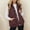 Wine, variant on OGLCCG Puffer Vest Women Lightweight Quilted Stand Collar Sleeveless Jackets Winter Casual Button Zip Up Vest Coat With Pockets,XXL,Wine