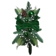 thumbnail image 3 of Guirnalda navideña de ambiente hogareño, guirnalda decorativa (con luz), verde, 2 uds., 3 of 3