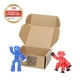 thumbnail image 2 of Figuras de acción Zing StikBot, paquete doble, Grim Indigo + Kyron Red, 2 of 6
