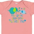 thumbnail image 4 of Inktastic My Great Grandma Loves Me Cute Elephants Boys or Girls Baby Bodysuit, 4 of 5