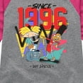thumbnail image 3 of Hey Arnold! - Since 96 - Toddler And Youth Girls Raglan Graphic T-Shirt, 3 of 5