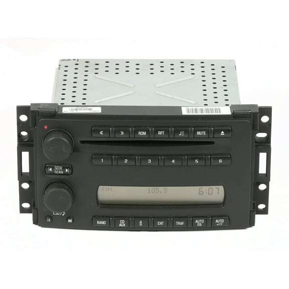 Restored 2005-07 Chevrolet Uplander AM FM Radio Compact Disc Player Part 15862752 Opt US8 (Refurbished)