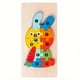 thumbnail image 3 of Wooden Early Education Cognition Children's Educational Toys Building Blocks Wooden Animal Traffic Shape Matching 3d Three-dimensional Puzzle, 3 of 4
