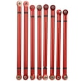 thumbnail image 1 of 1/10 Link Rod, High Quality Aluminium Alloy Material Metal Pull Rod Kit, For Axial SCX10 313mm Axle Distance Car Lovers Red, 1 of 8