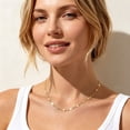 thumbnail image 2 of APSVO 18K Gold Plated Chains for Women 1.5mm/2mm Non-tarnish Necklace Birthday Graduation Prom Jewelry Gifts Teen Mom Female Lady Adult Wife Her Age Ideas 16/18/20/22 Inch, 2 of 7