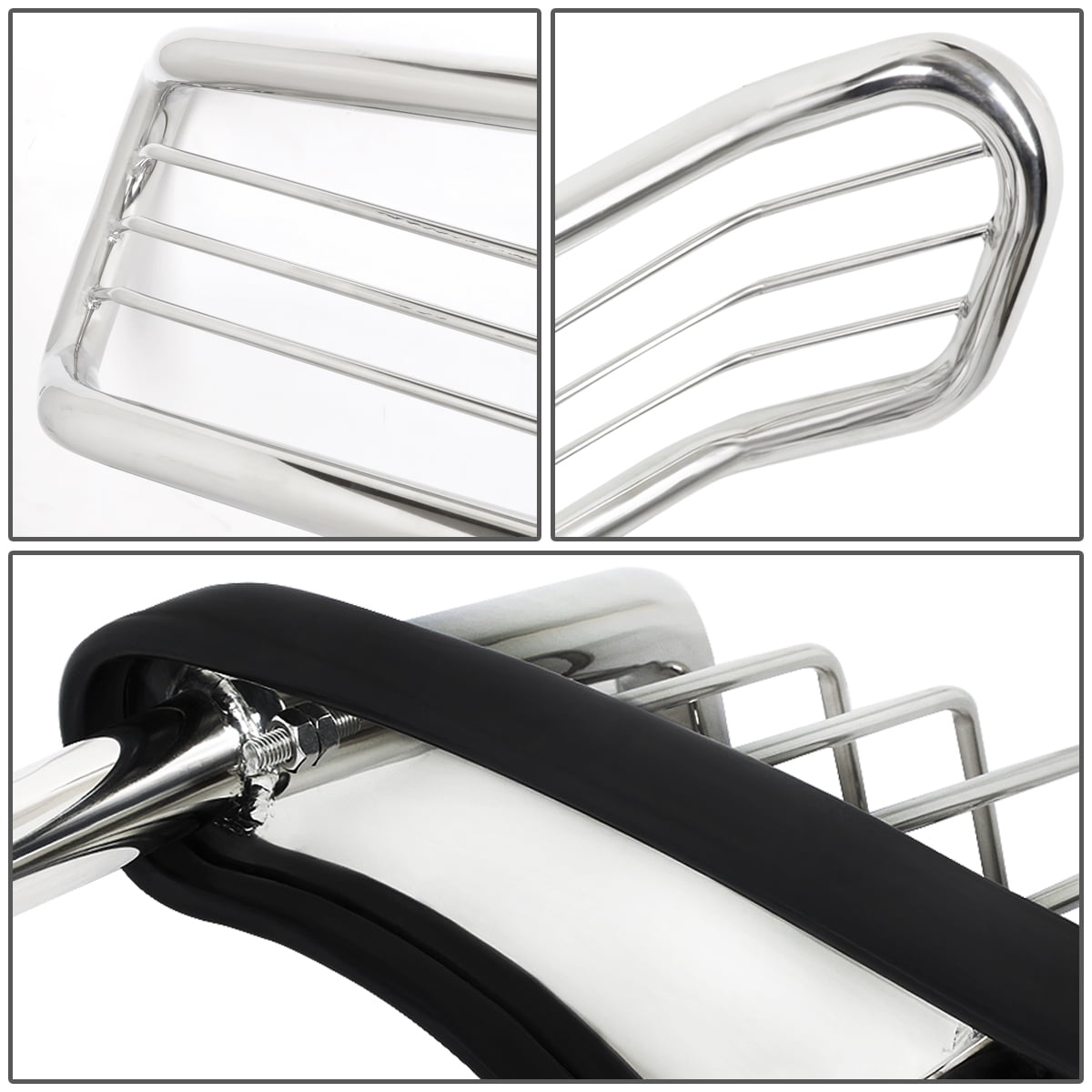 For Honda CRV RE Front Bumper Protector Brush Grille Guard Chrome
