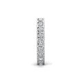 thumbnail image 7 of Cate & Chloe Gloria 18k White Gold Plated 10mm Hoop Ear Cuff with Swarovski Crystals for Women, 7 of 7