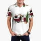 thumbnail image 1 of Fotbe Vintage Buffalo Plaid Christmas Camper Camiseta Polo de Golf para Hombre con Estampado – Camisa Deportiva Transpirable con Cuello Abotonado-Small, 1 of 6