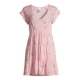 thumbnail image 6 of No Boundaries Juniors' Babydoll Dress, 6 of 6