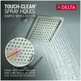 thumbnail image 3 of Delta 144864 Geist Monitor 14 Series Tub And Shower Trim Package - Chrome, 3 of 7