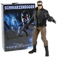 thumbnail image 1 of NECA-figura de acción de Terminator T-800 Arnold Schwarzenegger Tech Noir, estación de policía de asalto de 7 ", modelo móvil, 1 of 5