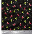 thumbnail image 1 of Soimoi Rayon Fabric Straw & Juice Beverages Print Fabric by The Yard 42 Inch Wide, 1 of 1