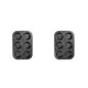 thumbnail image 3 of Matsuzay Bandeja para hornear magdalenas DIY de 6/12 tazas, molde de acero antiadherente, bandeja para hornear huevos, molde para pasteles y magdalenas, negro seis 2piezas Matsuzay  CBP149175, 3 of 6