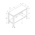 thumbnail image 2 of Monarch Specialties Accent Table, Console, Entryway, Narrow, Sofa, Living Room, Bedroom, Laminate, Brown, Transitional, 2 of 4