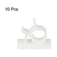 thumbnail image 3 of Adjustable Cable Clips, 10 Pack 13-16mm Self-Adhesive Cable Clamp Wire Clamps, White, 3 of 5