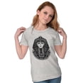 thumbnail image 3 of Ancient Egyptian Pyramid Pharaoh Womens Slim Fit Graphic Tee Brisco Brands X, 3 of 5