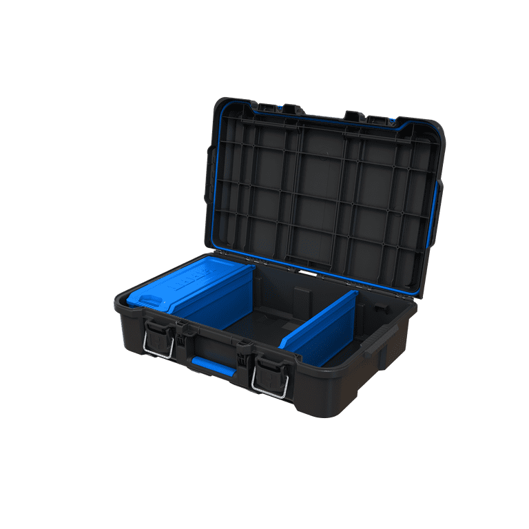 HART Stack System, Mobile Toolbox for Storage and Organization, 3 Piece  Resin Plastic Modular Toolbox System