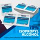 thumbnail image 4 of Toallitas de Alcohol MEDca Medianas de 2 Capas Paquete de 200, 4 of 8