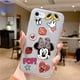 thumbnail image 1 of Funda transparente de Mickey, Minnie Mouse, Daisy, Pato Donald, Stitch para iPhone SE 2022 2020, iPhone 7, 6, 6S, 7, 8 Plus, 1 of 4