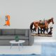 thumbnail image 2 of Estatua de la Isla de Pascua,Estatua de la Isla de Pascua,cabeza de moai,decoración,Figura de caballo,Escultura de figura de caballo en miniatura coleccionable,Estatua de animal de adorno de, 2 of 8