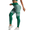 Green, variant on Workout Leggings, Audhol Women's High Waisted Yoga Leggings Striped Seamless Butt Lifting Leggings Gym Leggings for Women Blackish Green L