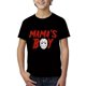 thumbnail image 1 of Mama's Boy Graphic Tee for Boys, Casual Crew Neck Short Sleeve T-Shirt, Cotton Knit Fabric, with 3D Print, for Summer, Weekend Casual Wear, Tween Boy Clothes, 1 of 5